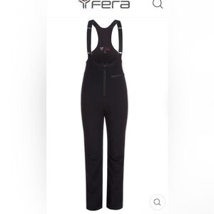 Fera ski snowboard bib Black Size 4 Long NWT